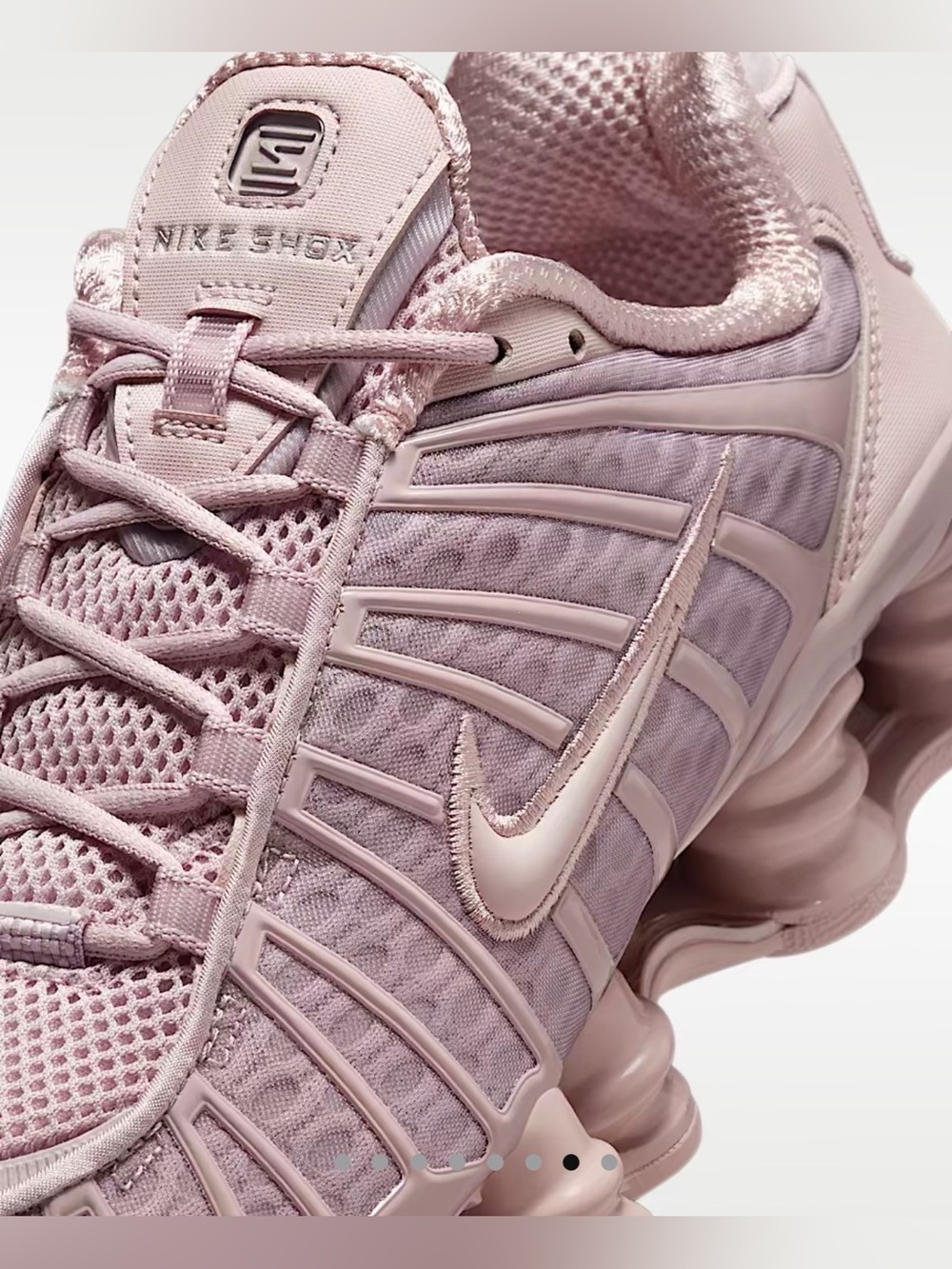 New Nike Shox TL Pink Sneakers Shoes Size US 7.5 - Picture 14 of 15